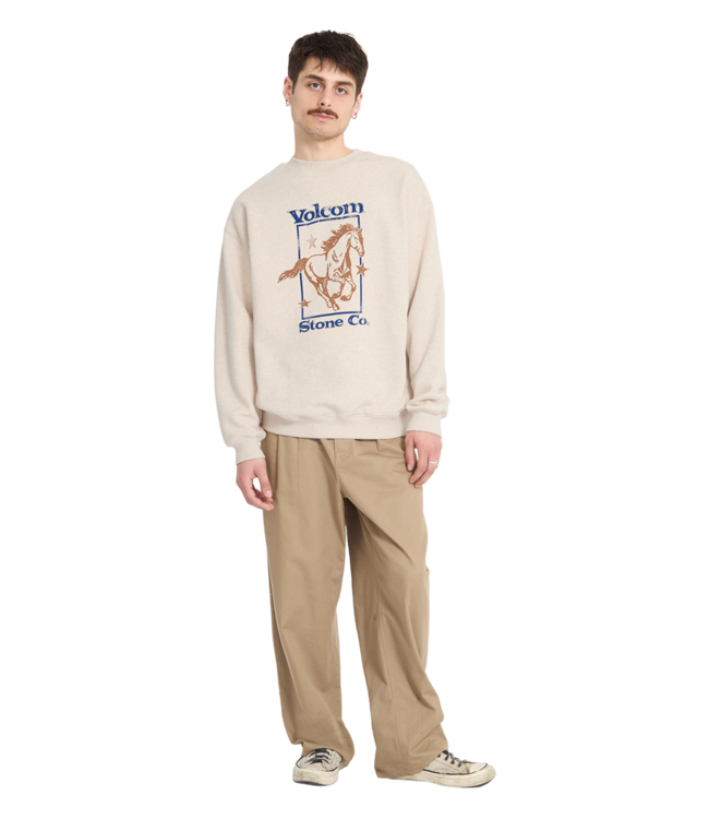 VOLCOM Recto Verso Crew - Dust Heather