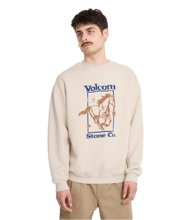 VOLCOM Recto Verso Crew - Dust Heather