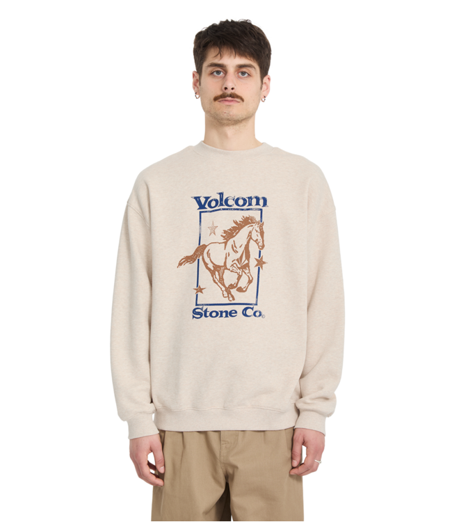 VOLCOM Recto Verso Crew - Dust Heather