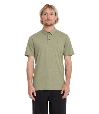 VOLCOM Wowzer Polo Ss - Thyme Green