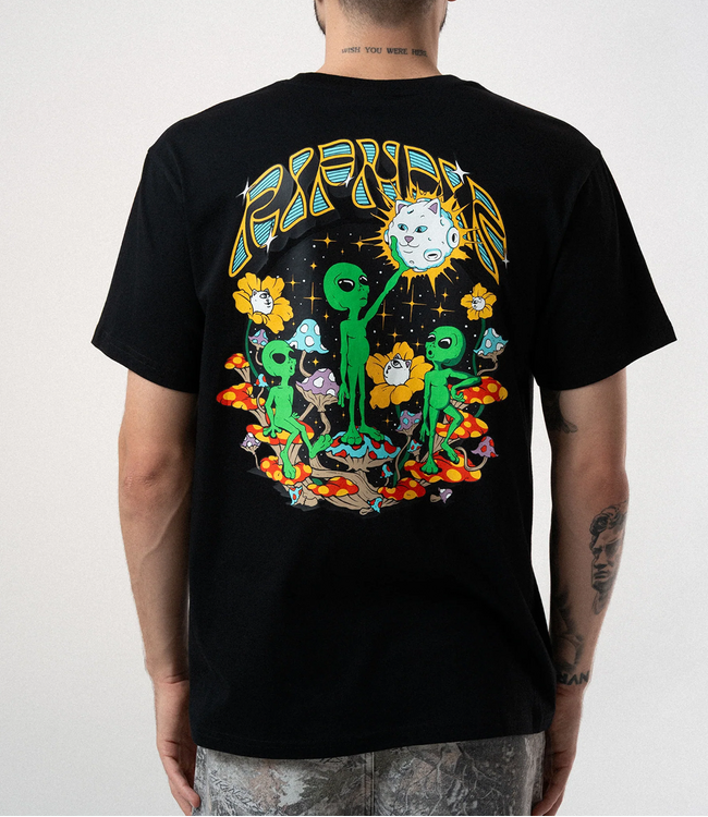 RIPNDIP Find Ur Way Home Tee - Black Wash