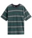 VANS Pique Stripe Knit T-Shirt - Mystic Moss