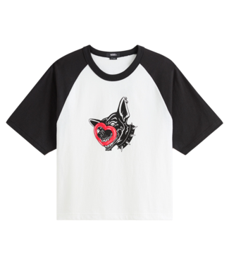 VANS Dayana Dog Face Short T-Shirt