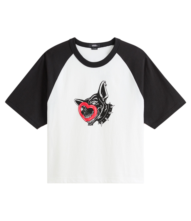 VANS Dayana Dog Face Short T-Shirt
