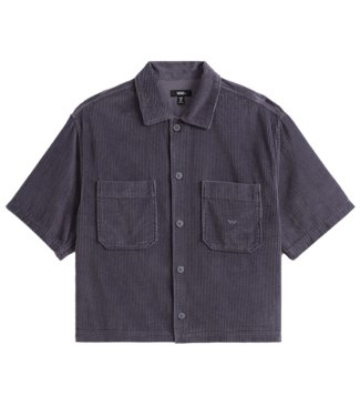 VANS Premium Cord Button-Up Shirt - Steel Shadow