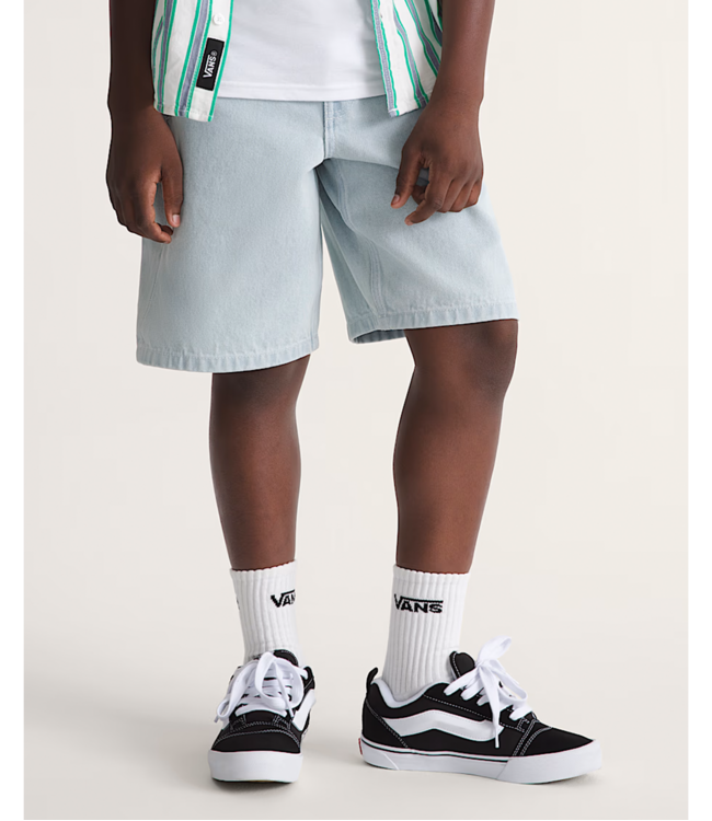 VANS Check-5 Baggy Denim Short - Blue Ice