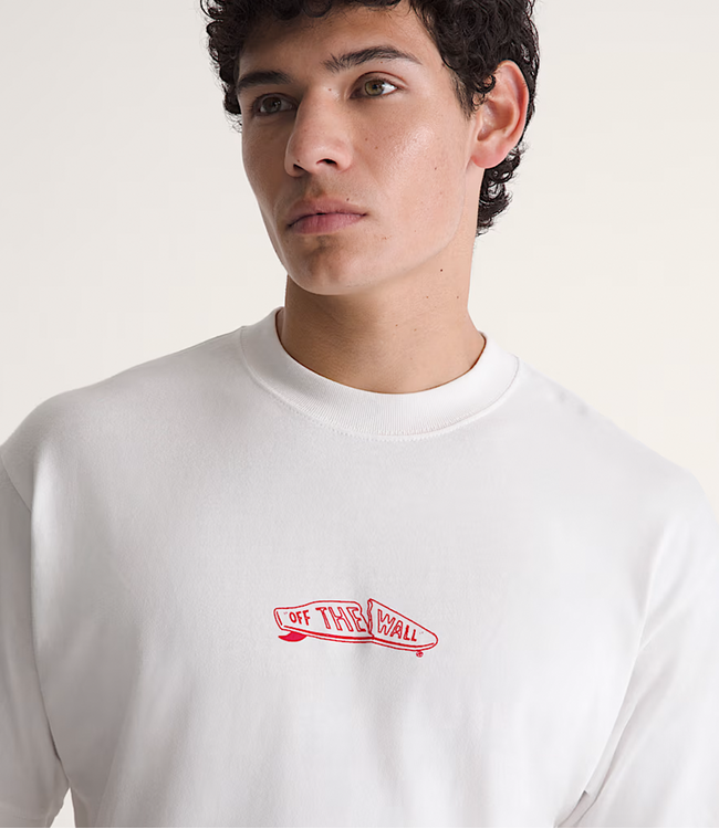 VANS Buckled Ss Tee - White