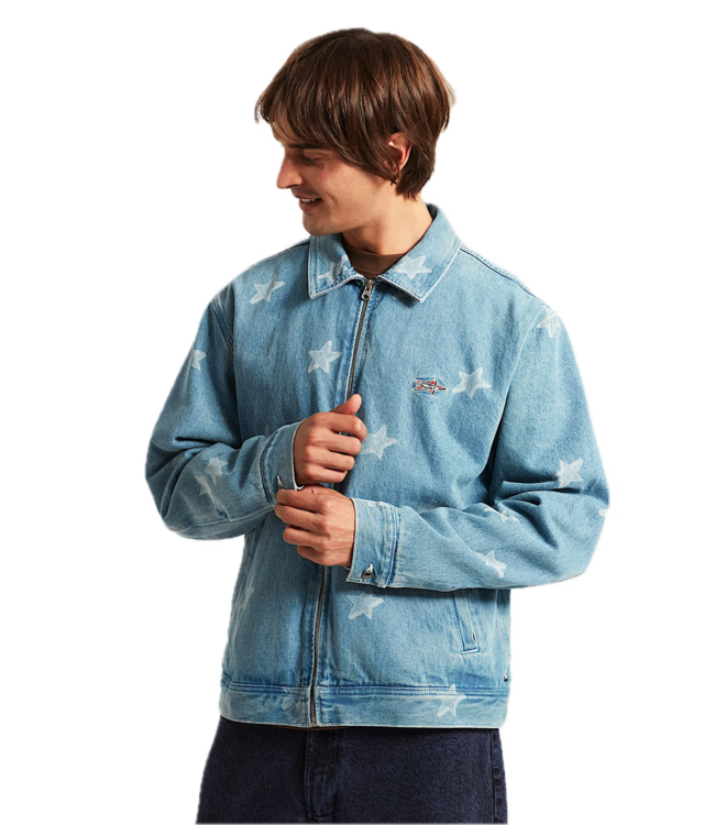 VANS Pomona Denim Station Jacket - Stonewash/Blue