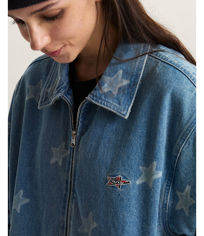 VANS Pomona Denim Station Jacket - Stonewash/Blue