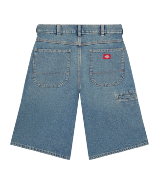 DICKIES 958 13 inch loose denim short - Khaki Tinted Blue