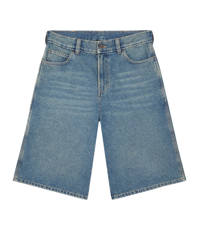 DICKIES 958 13 inch loose denim short - Khaki Tinted Blue