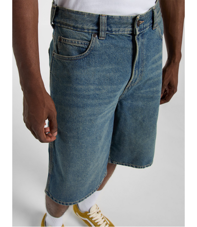 DICKIES 958 13 inch loose denim short - Khaki Tinted Blue