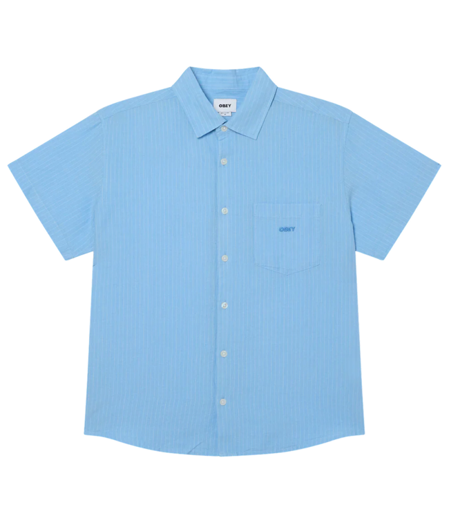 OBEY Barry Woven - Sky Blue Multi