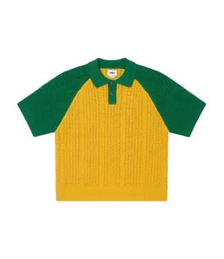 OBEY Obey Abel Polo Sweater - Mustard Multi