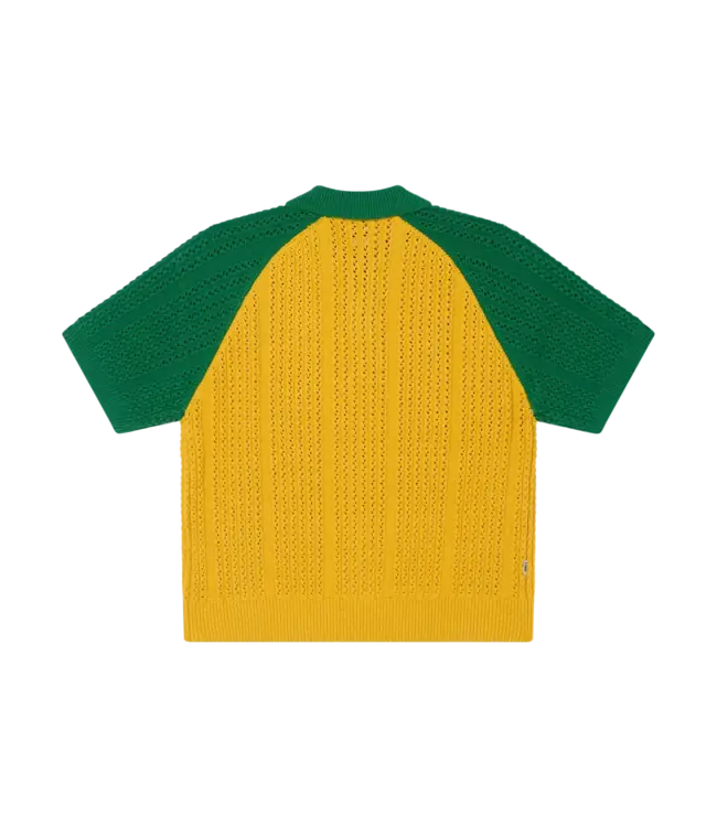 OBEY Obey Abel Polo Sweater - Mustard Multi