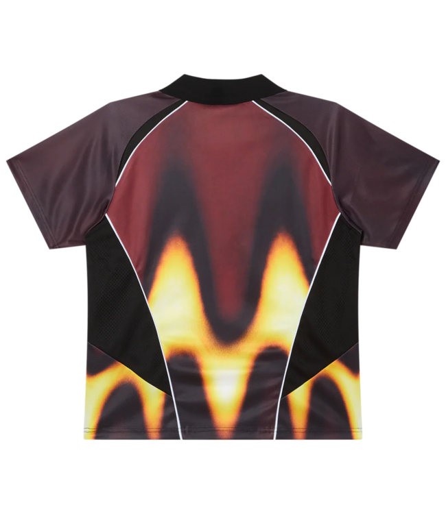 OBEY Obey Blurred Soccer Jersey - Burnt Red