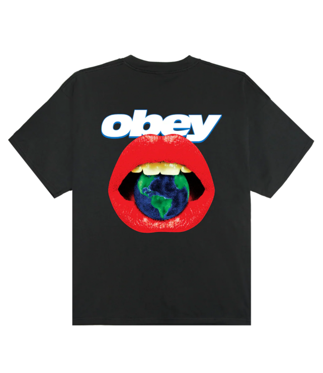 OBEY Obey Lips - Vintage Black