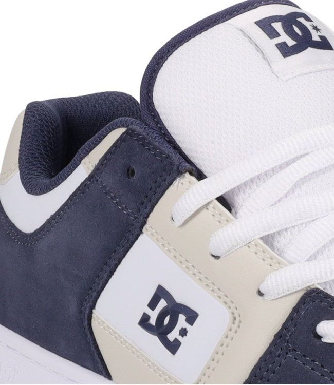 DC Manteca 4 S - Navy/Off White/White