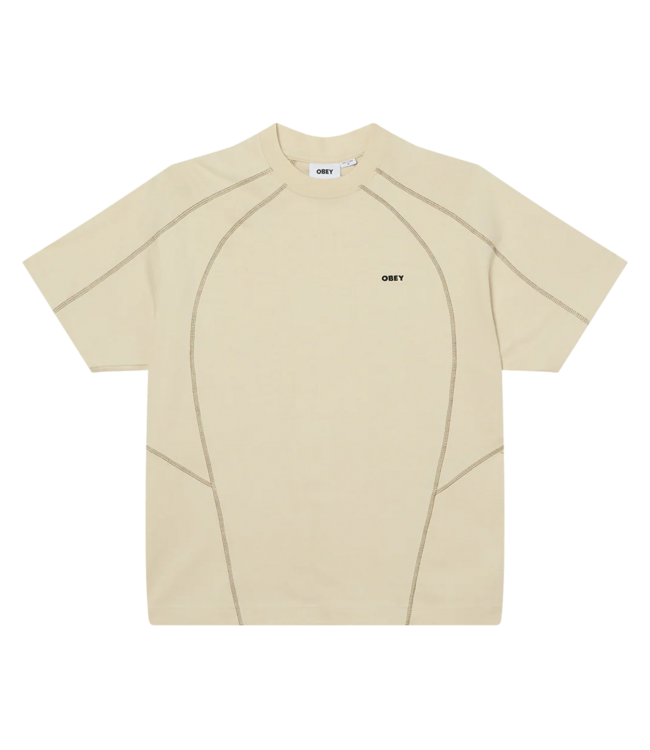 OBEY Obey Contrast Stitch Tee - Silver Birch