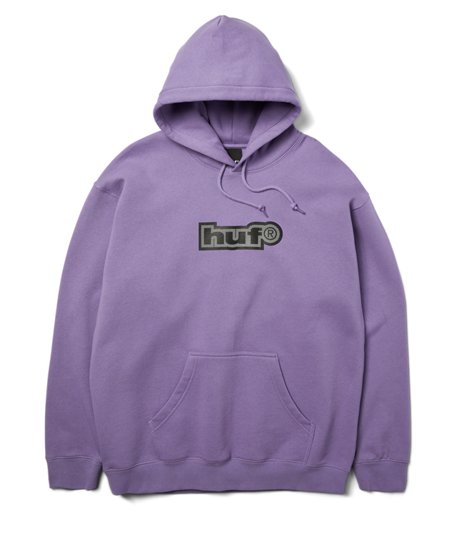 HUF 89 Outline Po Hoodie - Dust Purple