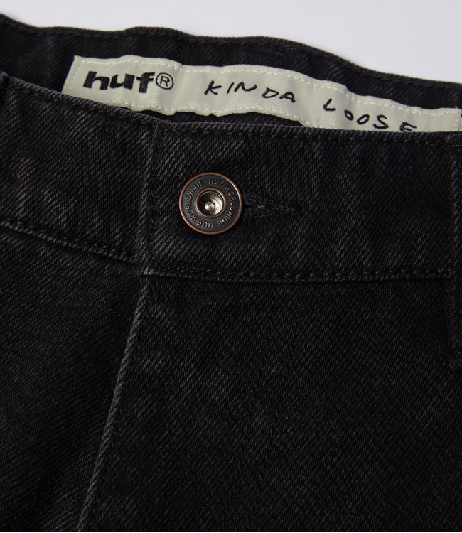 HUF Basic Ass Jeans - Black Tint