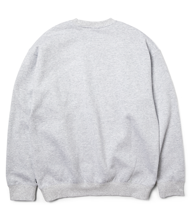 HUF Classic Arch Crew - Heather Grey