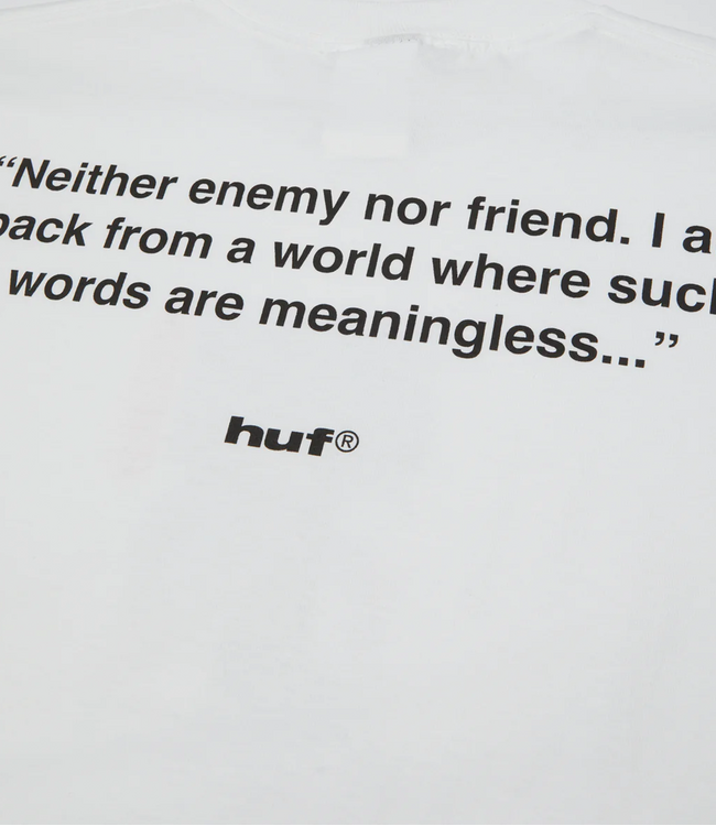 HUF Gray Fox Ss Tee - White