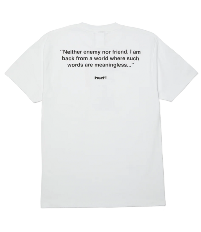 HUF Gray Fox Ss Tee - White