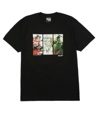 HUF Legacy Ss Tee - Black HUF Legacy Ss Tee - Black