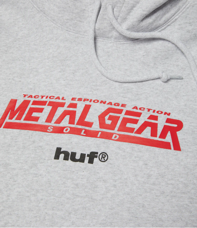 HUF Mgs1 Po Hoodie - Heather Grey