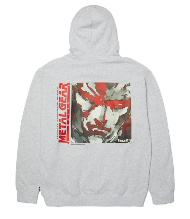 HUF Mgs1 Po Hoodie - Heather Grey