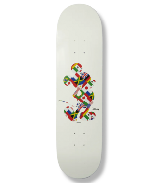 HUF Worldwide Tour Skate Deck - White HUF Worldwide Tour Skate Deck - White