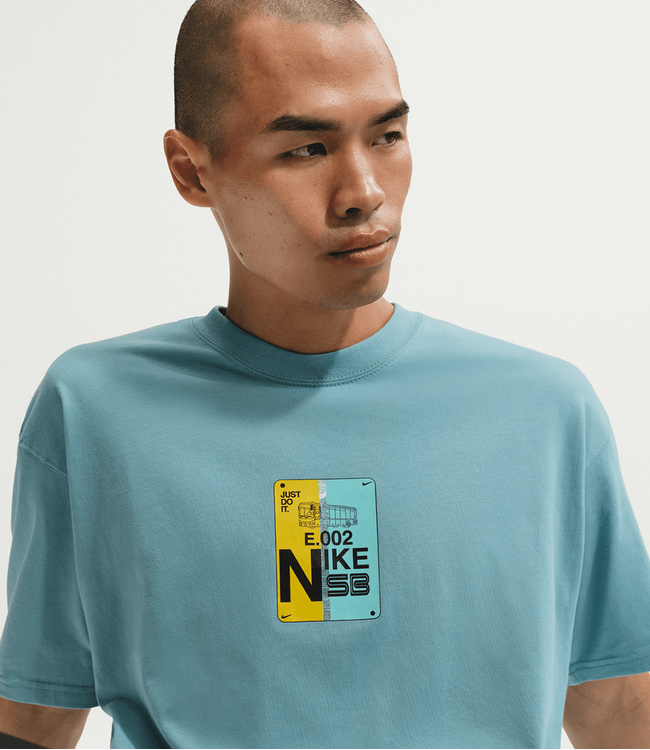 NIKE SB Muni Pass Tee - Denim Turq