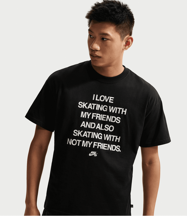 NIKE SB My Friends Tee - Black