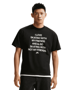 NIKE SB My Friends Tee - Black