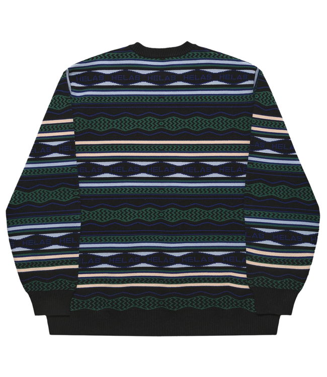 HELAS Kool Crewneck Knit - Black