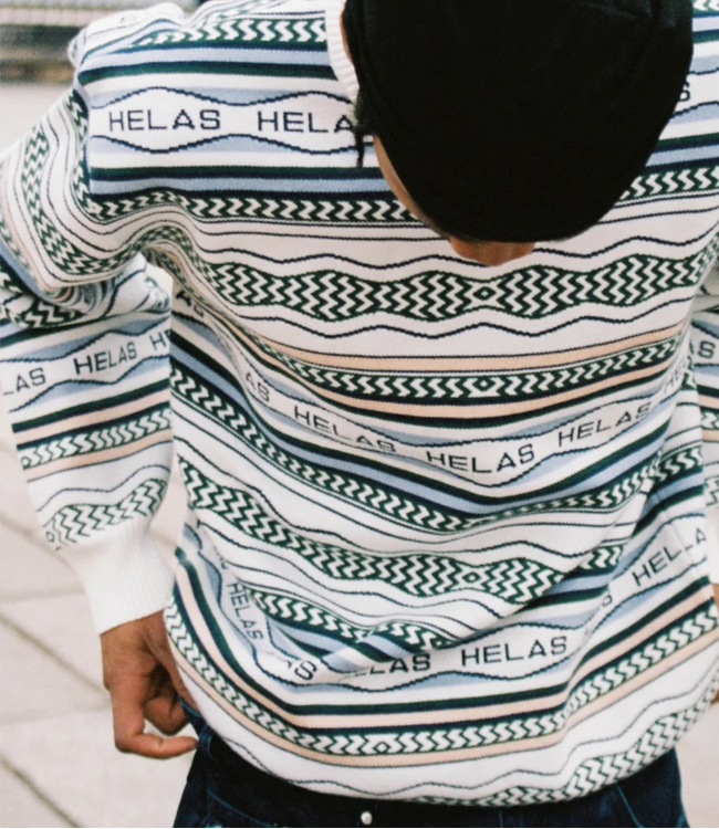 HELAS Kool Crewneck Knit - Light Beige