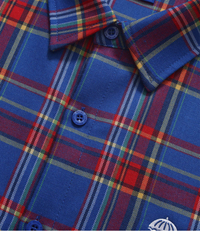 HELAS Laurent Shirt - Checked Blue