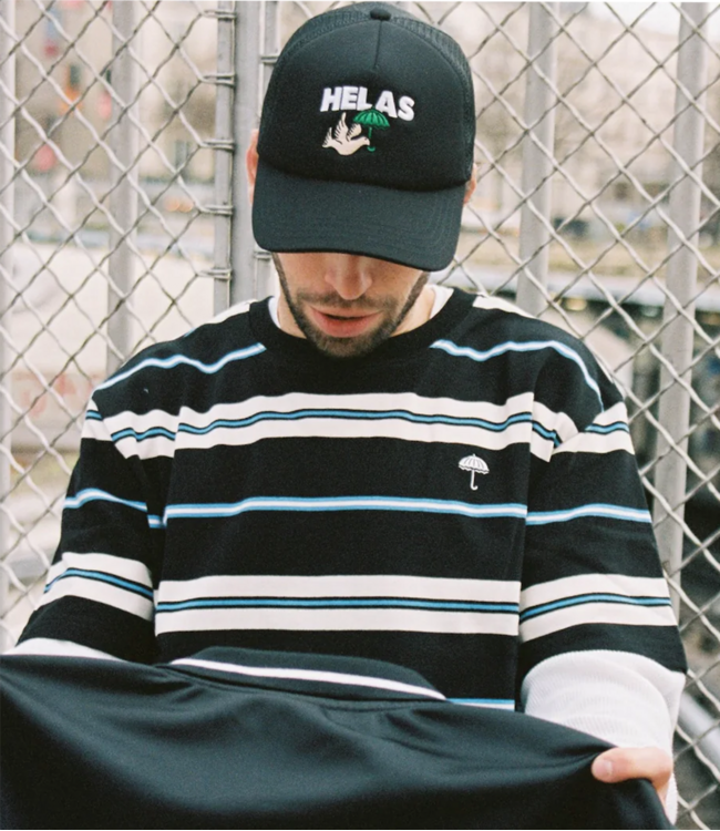 HELAS Raye Tee Striped - Black