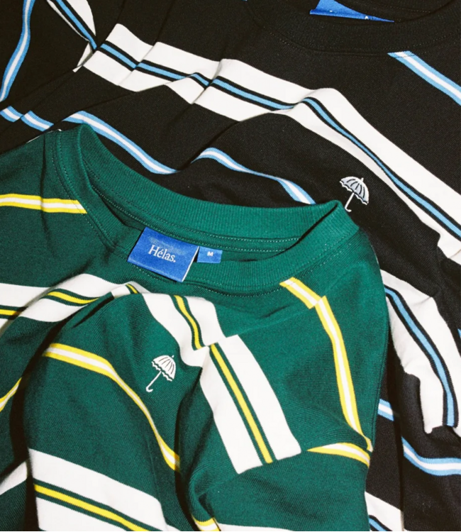 HELAS Raye Tee Striped - Black