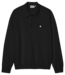 CARHARTT WIP L/S Madison Polo - Black/White