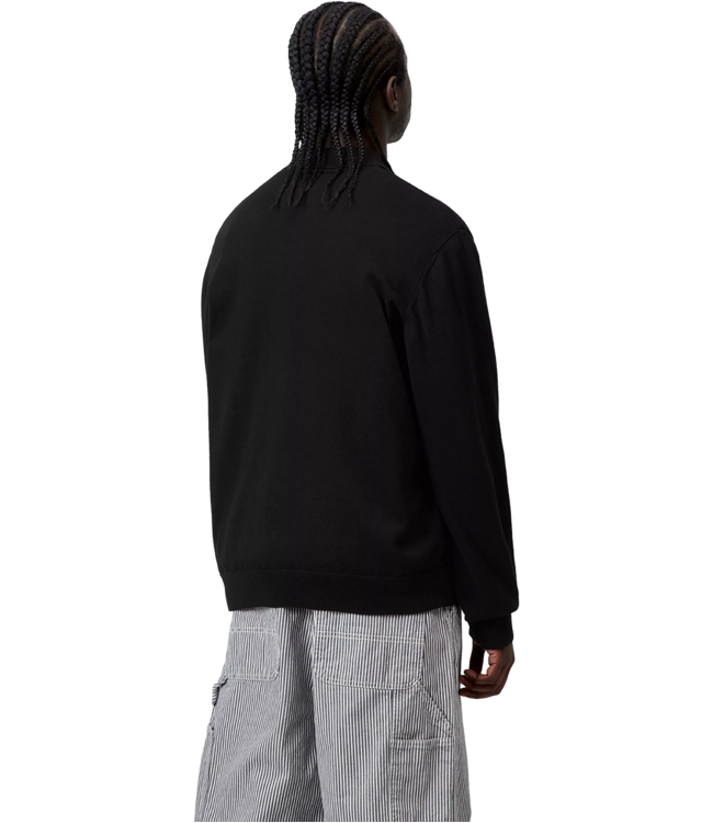 CARHARTT WIP L/S Madison Polo - Black/White