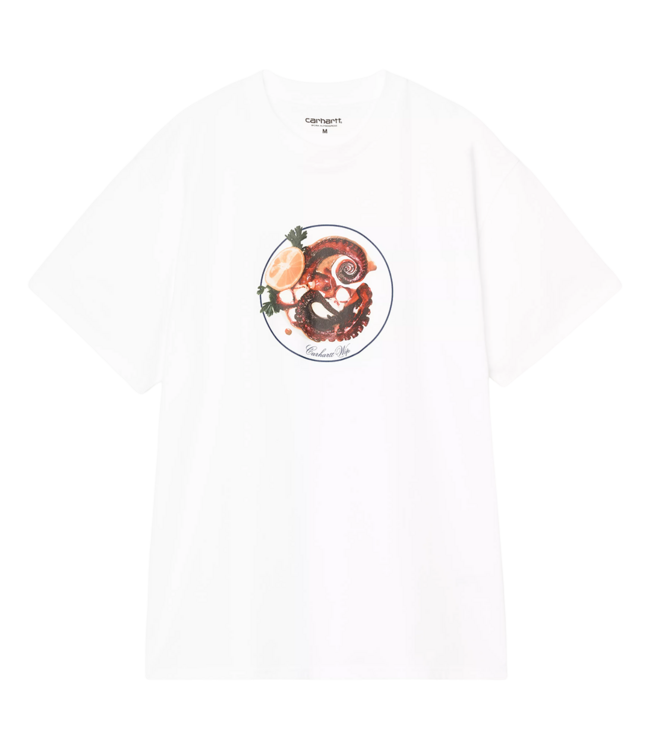 CARHARTT WIP S/S Octopus T-Shirt - White