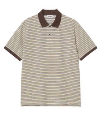CARHARTT WIP S/S Dion Polo - Dion Stripe/Wax
