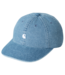 CARHARTT WIP Lucas Cap - Blue/Bleached