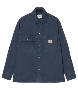 CARHARTT WIP Parrish Shirt Jac - Blue/Stone Washed