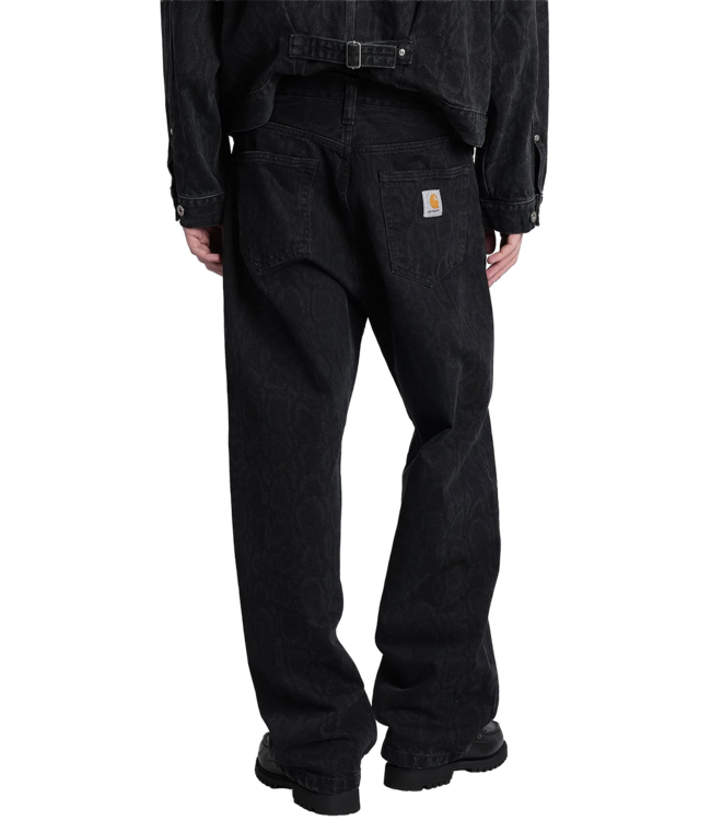 CARHARTT WIP Snake Landon Pant - Snake Camo/Black/Heavy Stone Wash