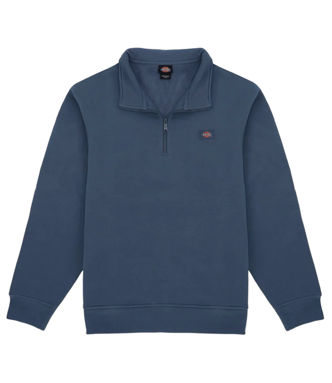 DICKIES Oakport Quarter Zip - Retro Indigo