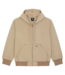 DICKIES Unlined Canvas Hooded Bomber - Desert Sand