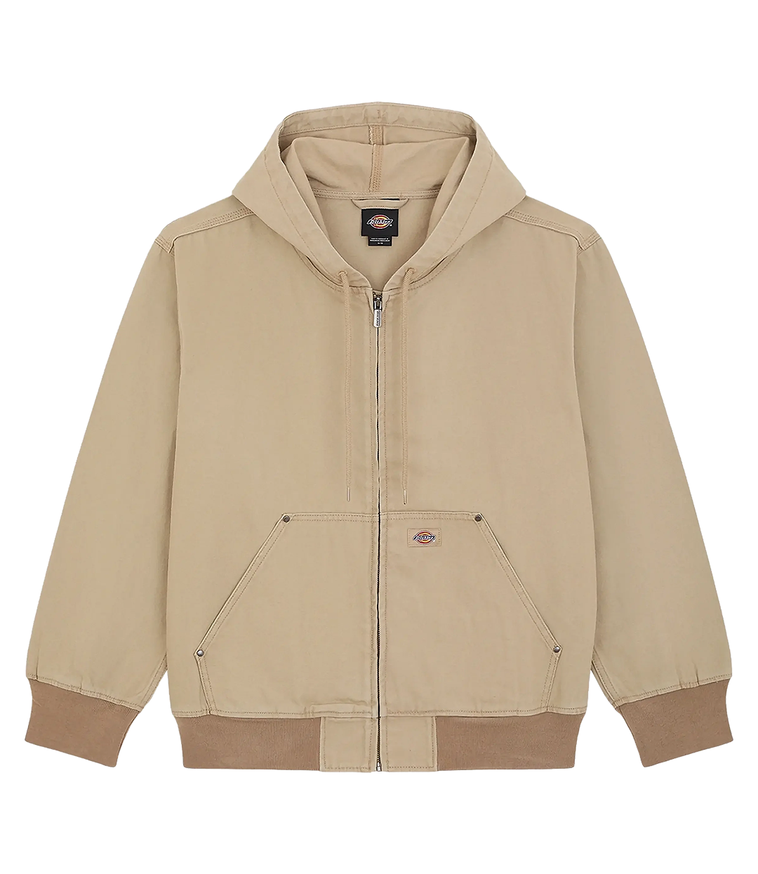 DICKIES Unlined Canvas Hooded Bomber - Desert Sand
